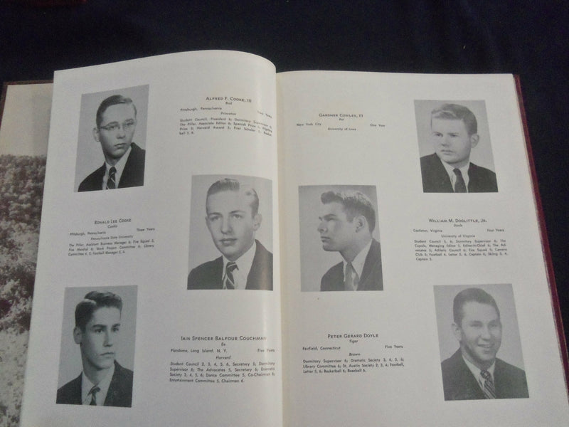 1955 THE PILLAR SALISBURY SCHOOL YEARBOOK - SALISBURY, CONNECTICUT - YB 2618