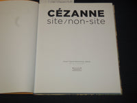 2014 CEZANNE SITE NON-SITE HARDCOVER BOOK BY GUILLERMO SOLANA - KD 4585B