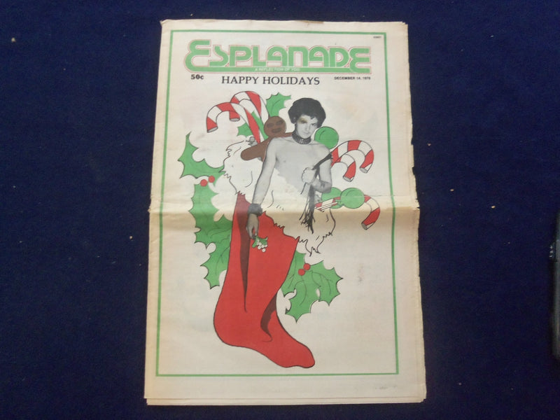 1978 DECEMBER 14 ESPLANADE NEWSPAPER - HAPPY HOLIDAYS - NP 6811