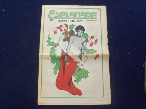 1978 DECEMBER 14 ESPLANADE NEWSPAPER - HAPPY HOLIDAYS - NP 6811