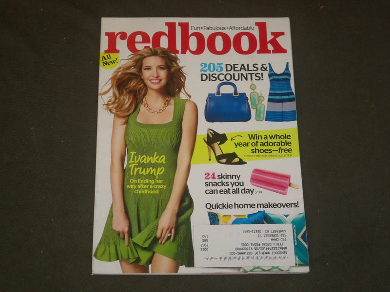 2013 MAY REDBOOK MAGAZINE - IVANKA TRUMP COVER - B 1581