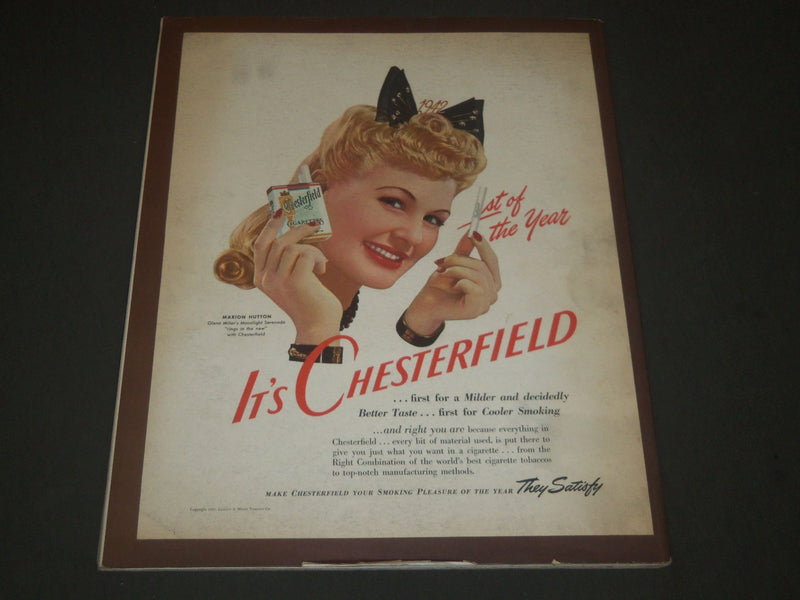 1942 JANUARY FORTUNE MAGAZINE - GREAT COVER & ADS - F 134