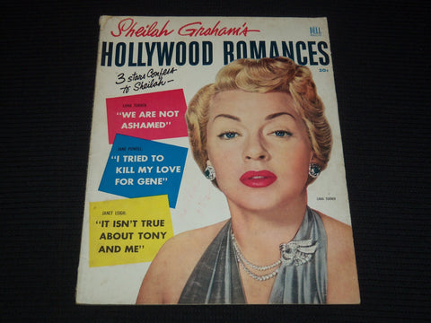 1953 NO. 4 HOLLYWOOD ROMANCES MAGAZINE - LANA TURNER COVER - E 12402