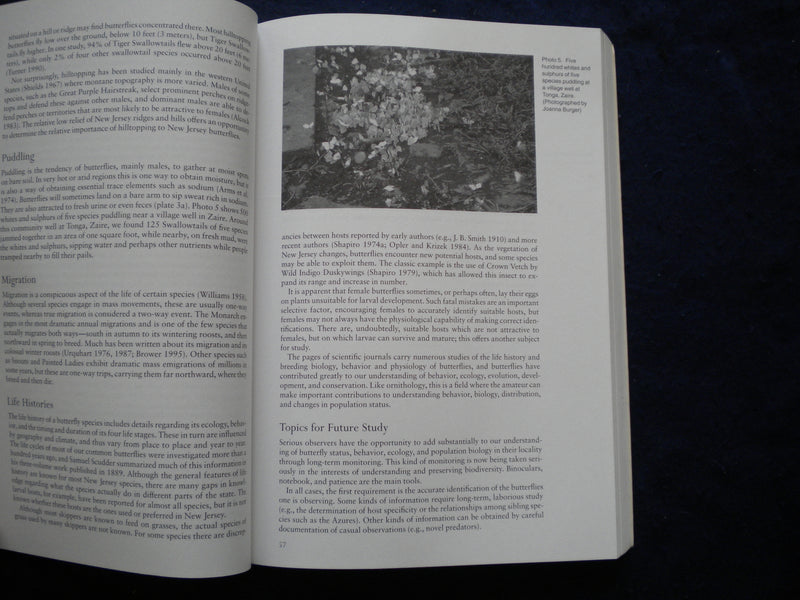1997 BUTTERFLIES OF NEW JERSEY SOFTCOVER BOOK BY GOCHFELD & BURGER - KD 8034