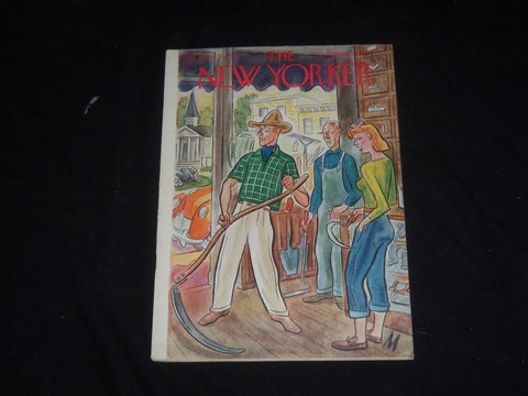 1949 JUNE 11 THE NEW YORKER MAGAZINE - ILLUSTRATED COVER - NY 317