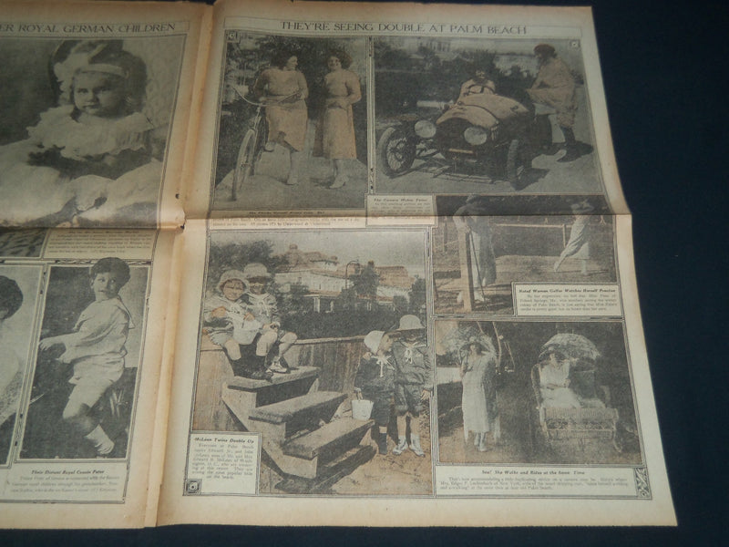 1922 MARCH 5 BOSTON SUNDAY POST PICTORIAL - BLUE BOY - PRINCE OF WALES - NP 3882