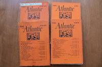 1932-1936 ATLANTIC MONTHLY MAGAZINE - LOT OF 33 - O 3917