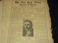 1914 NEW YORK TIMES NEWSPAPER BOOK REVIEW SECTIONS LOT OF 17 ISSUES - O 3221C