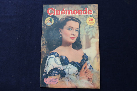 1948 SEPTEMBER 7 CINEMONDE MAGAZINE - ELLEN DREW - VIRGINIA MAYO COVER - E 23935