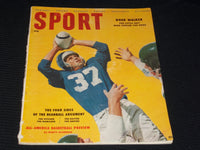 1956 JANUARY SPORT MAGAZINE - DOAK WALKER NFL MLB NBA NHL - E 29