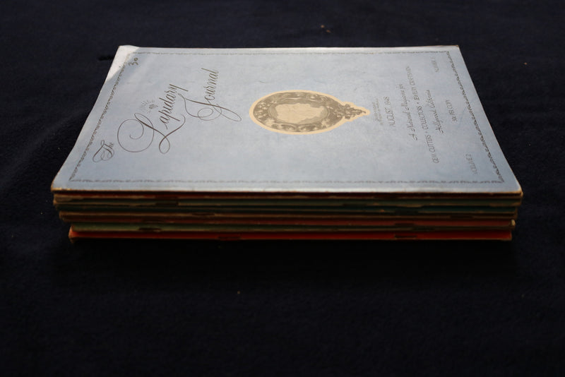 1948-1958 THE LAPIDARY JOURNAL - LOT OF 8 - O 3357