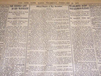 1915 FEBRUARY 25 NEW YORK TIMES - ALLIES CONSULT WILSON ON BLOCKADE END- NT 7774