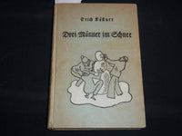 1940 DREI MANNER IM SCHNEE HARDCOVER BOOK BY ERICH KASTNER - KD 5980Q