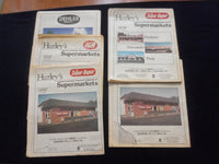 1990-1998 SULLIVAN COUNTY (PA) COUNTY TOURIST GUIDE - LOT OF 5 - NP 6220