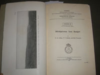 1926 MICHIPICOTEN IRON RANGES GEOLOGICAL SURVEY MEMOIR 147 - CANADA - KD 4516