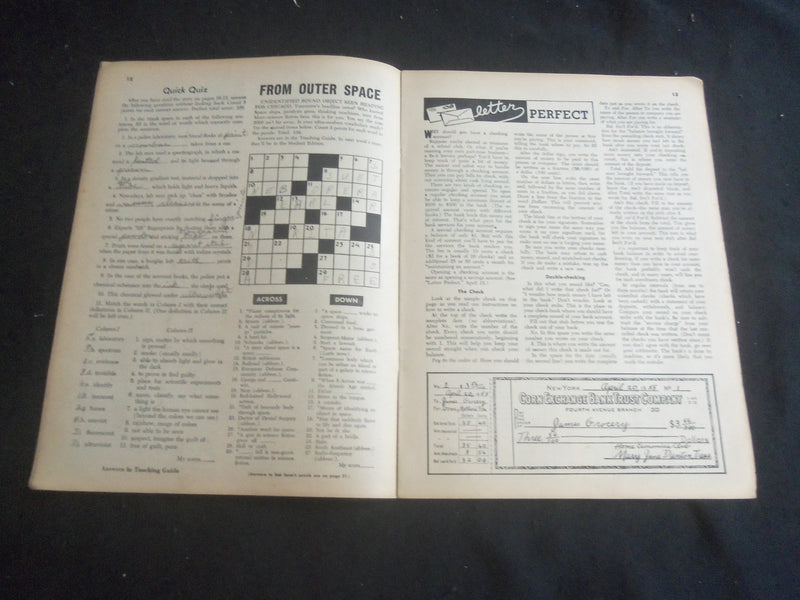 1955 APRIL 20 PRACTICAL ENGLISH MAGAZINE- VAN CLIBURN COVER - VIRTUOSO - B 5536O