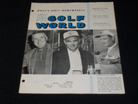 1966 SEPTEMBER 23 GOLF WORLD MAGAZINE - HARRISON HARPER & HAAS COVER - E 7295