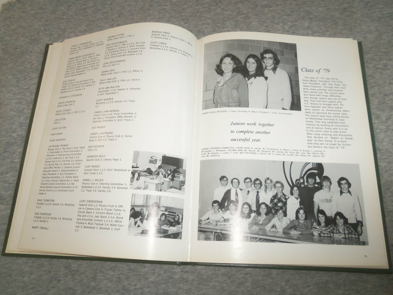 1978 ATODNEM MENDOTA HIGH SCHOOL YEARBOOK - MENDOTA, ILLINOIS - YB 2488