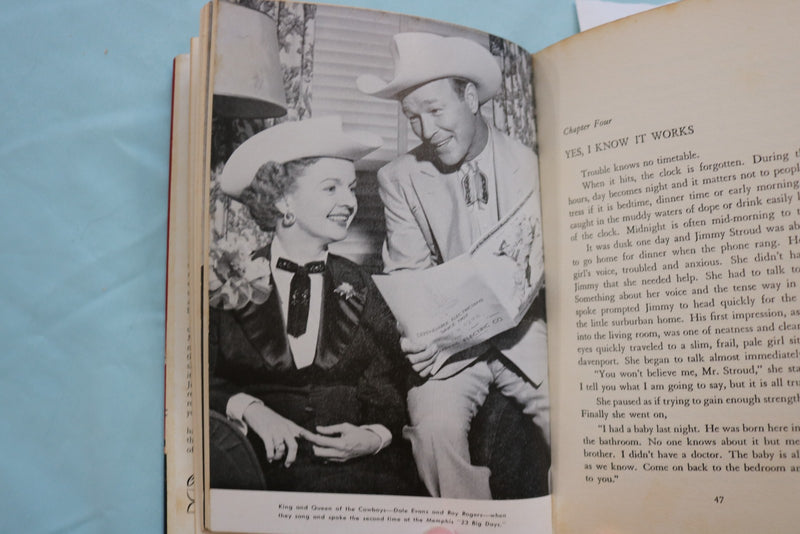 1955 MUD'N MERCY IN MEMPHIS HARDCOVER BOOK BY MEL LARSON - KD 9639