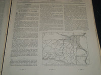 1903 LE MOUVEMENT GEOGRAPHIQUE NEWSPAPERS LOT OF 46 - BELGES AU CONGO - NP 4257