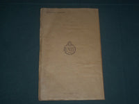 1929-1930 ROMA FOLD-OUT COLOR MAP - ITALY - J 3967