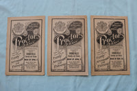 1904-1907 PROCTOR'S ALBANY THEATRE PROGRAMS - LOT OF 37 - O 3721
