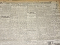 1921 MAY 4 NEW YORK TIMES - U. S. STEEL REDUCES WAGES OF 150,000 - NT 7840