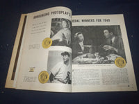 1950 MARCH PHOTOPLAY MAGAZINE - JANE WYMAN & JIMMY STEWART COVER - F 251M