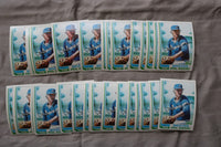 PHIL NIEKRO 1982 TOPPS BASEBALL CARDS - CARD #185 - NM-MT - LOT OF 30 - #86
