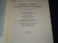 1914 CHINESE COREAN AND JAPANESE POTTERIES VOLUME BY HOBSON & MORSE - Z 132
