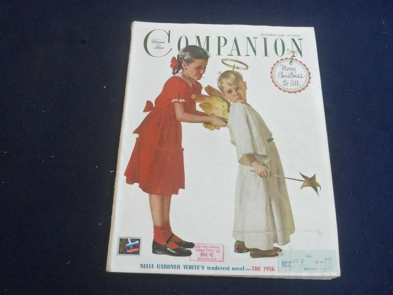 1949 DEC WOMAN'S HOME COMPANION MAGAZINE - MERRY CHRISTMAS TO ALL - ST 1115E