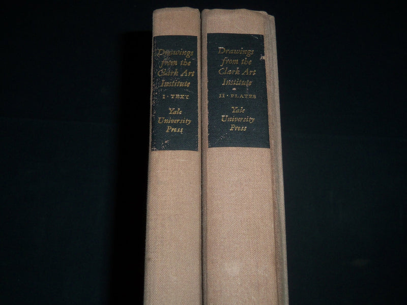 1964 DRAWINGS FROM THE CLARK ART INSTITUTE BOOK LOT OF 2 - R 275L
