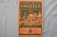 1926 UKULELE BEAUTIFUL BALLARDS SOFTCOVER BOOK - WITMARK COLLECTION - K 3378