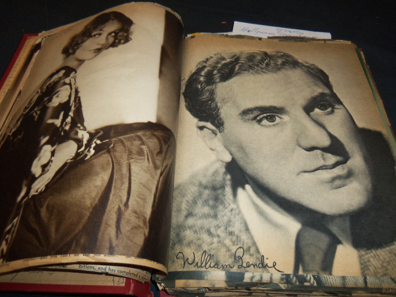 HUGE MOVIE STAR SCRAPBOOK - LOADED - BARRYMORE - COOPER - 11A