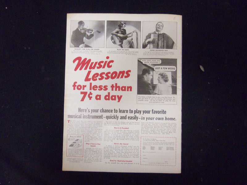 1941 JANUARY 7 PIC MAGAZINE - NICE COVER & PHOTOS INSIDE - ST 4052
