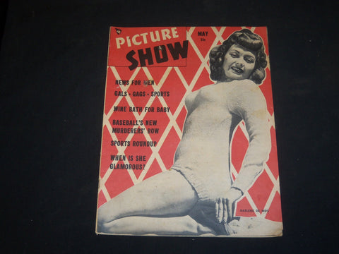 1948 MAY PICTURE SHOW MAGAZINE- DE MOS COVER, PHOTOS & ARTICLES INSIDE- ST 5311