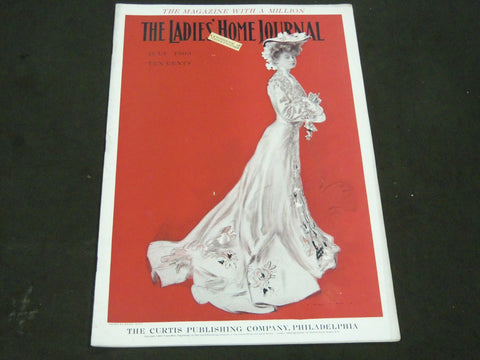 1903 JULY LADIES' HOME JOURNAL MAGAZINE - MAXFIELD PARRISH INTERIOR - ST 4469