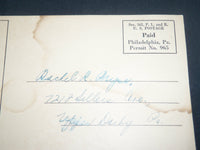 1940 PENNSYLVANIA REPUBLICAN MAILER WENDELL WILLKIE - CHARLES L. MCNARY- J 3656