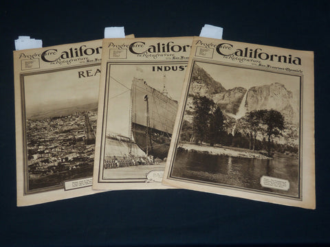 1926 MARCH 17 PROGRESSIVE CALIFORNIA IN ROTOGRAVURE - 3 SECTIONS - NP 5112
