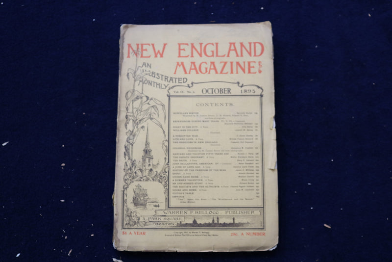1893-1916 NEW ENGLAND MAGAZINE - LOT OF 7 - O 3549