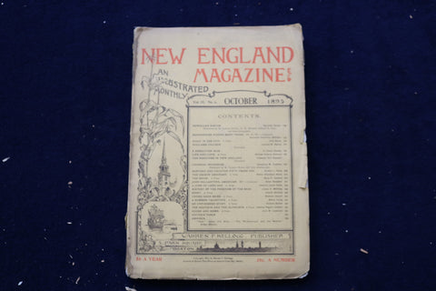 1893-1916 NEW ENGLAND MAGAZINE - LOT OF 7 - O 3549