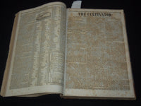 1838-1839 THE CULTIVATOR MAGAZINE BOUND VOLUME NO. 5 - KD 3351M