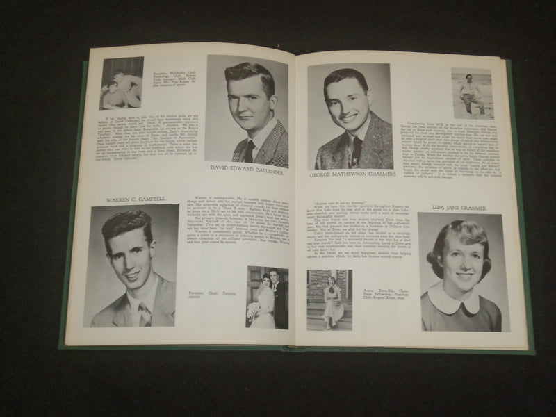 1955 DREW UNIVERSITY YEARBOOK - MADISON, NEW JERSEY - YB 2105