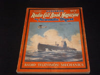 1929 MARCH RADIO CALL BOOK & SCIENTIFIC DIGEST MAGAZINE FRONT COVER - E 6295