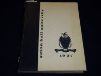 1957 GALLEON SETON HALL UNIVERSITY YEARBOOK - SOUTH ORANGE NJ - PHOTOS - YB 814