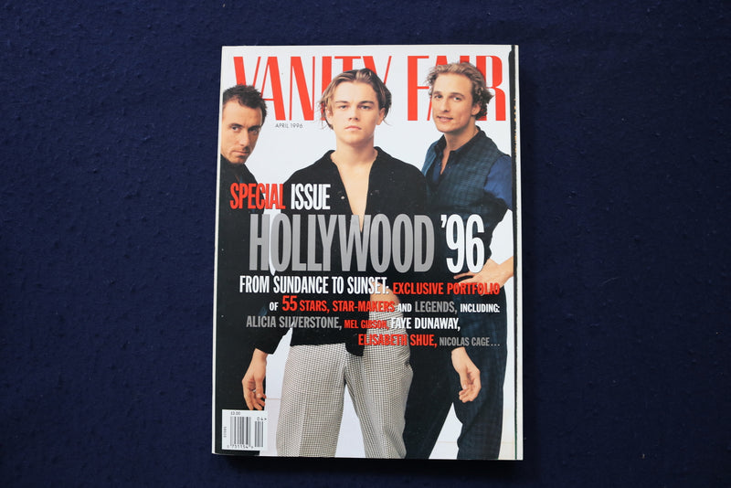 1996 APRIL VANITY FAIR MAGAZINE - LEONARDO DICAPRIO COVER - E 18469