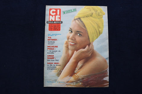1965 JULY 29 CINE TELE-REVUE MAGAZINE - PATRICIA VITERBO COVER - E 22061