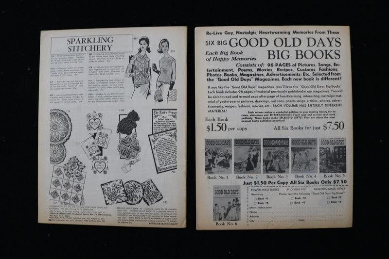 1967-1968 POPULAR HANDICRAFT MAGAZINE - LOT OF 8 - O 3799