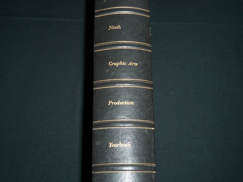 1950 NINTH GRAPHIC ARTS PRODUCTION YEARBOOK - NICE ILLUSTRATIONS - ADS- KD 4727E