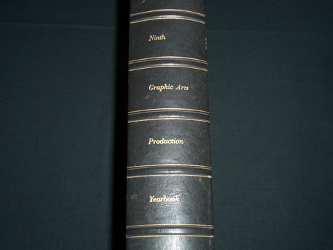 1950 NINTH GRAPHIC ARTS PRODUCTION YEARBOOK - NICE ILLUSTRATIONS - ADS- KD 4727E